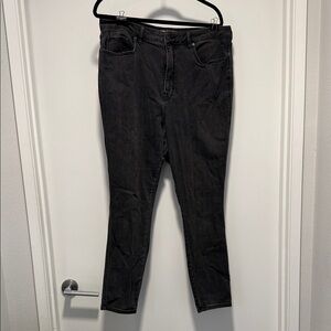 We The Free CRVY (Free People) Charcoal Skinny Pants